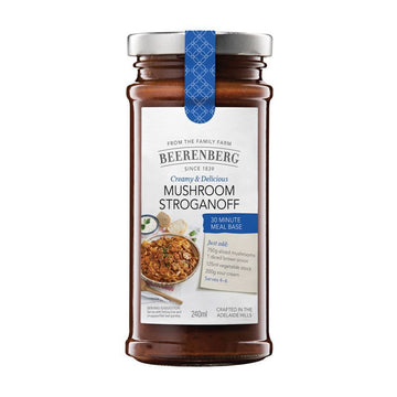 Beerenberg Mushroom Stroganoff Meal Base, 240 ml