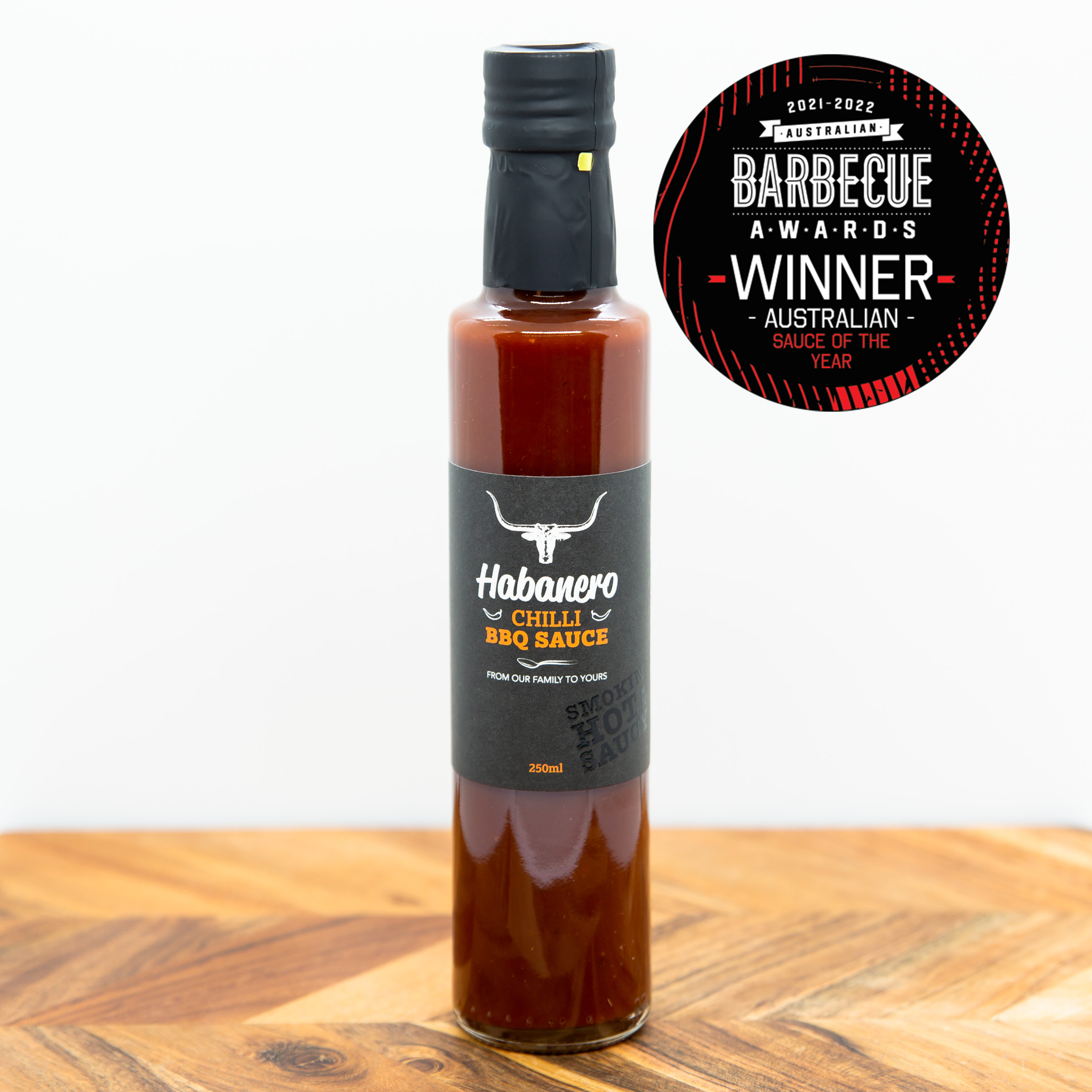 Hot Habanero BBQ Sauce - 250ml - Smokin' Hot n Saucy